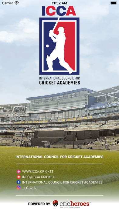 ICCA Cricket Screenshot