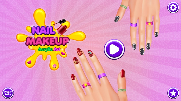 Nail Art Acrylic Makeup Salon screenshot-3