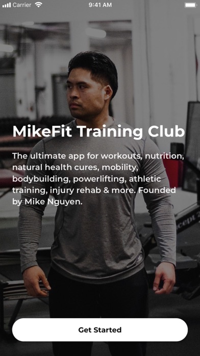 MikeFit Training Club Screenshot