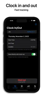 myTime - Timekeeping screenshot #7 for iPhone