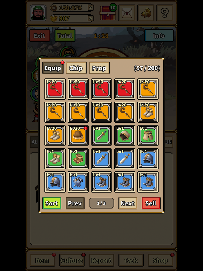 ThreeHero-Leisure game