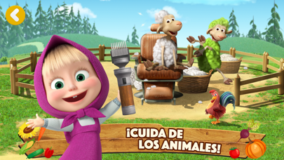 Masha y el Oso la Granja Juego