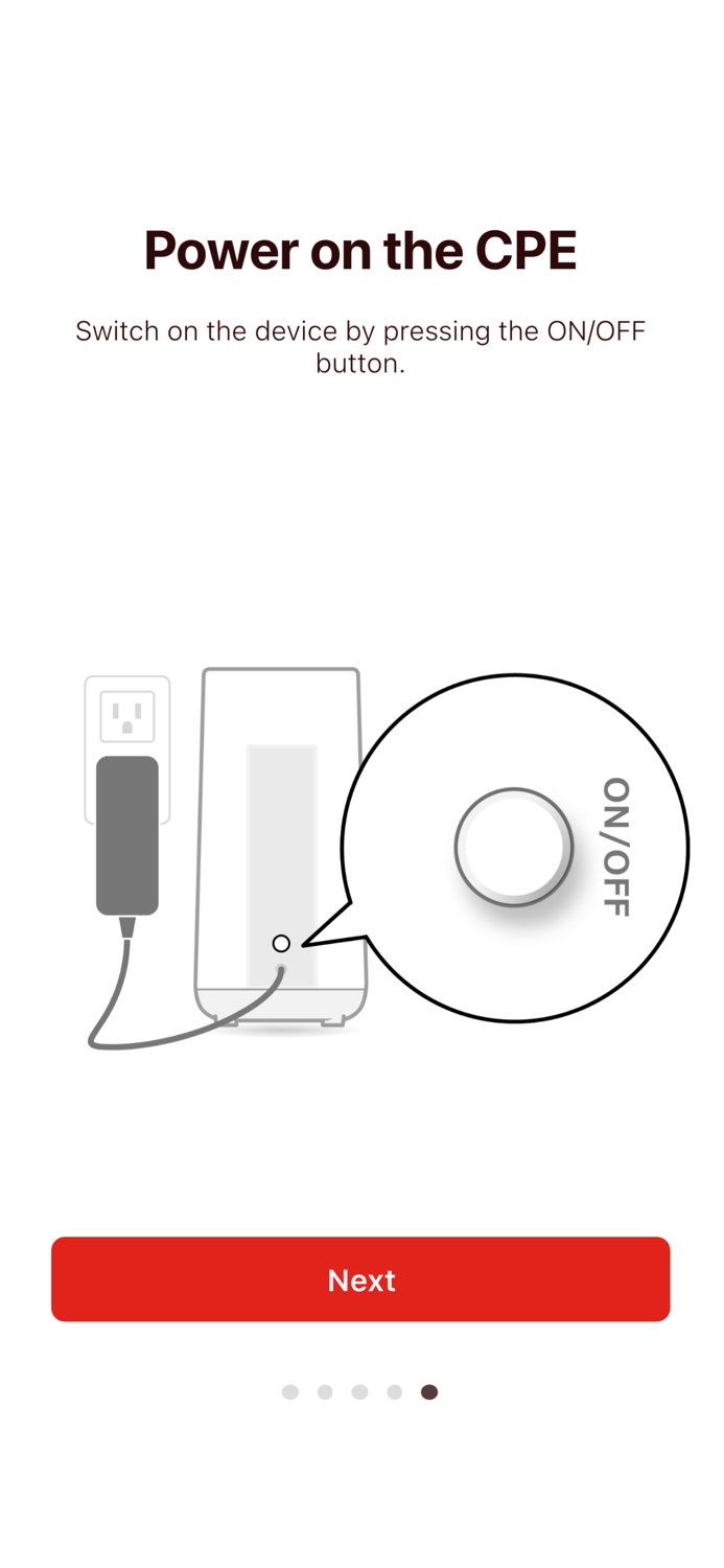 Askey 5G CPE Mobile App