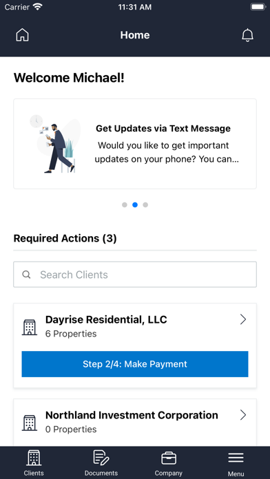 RealPage Vendor Mobile Screenshot