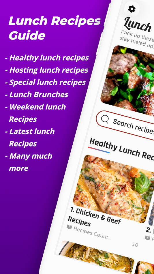 Lunch Recipes Pro - 1.0 - (iOS)
