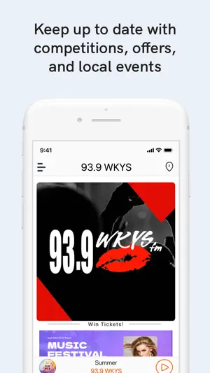 93.9 WKYS screenshot 3