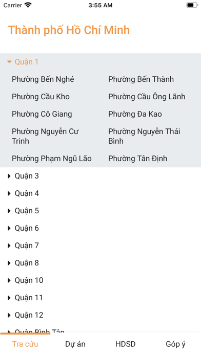 Quy hoạch TP.HCM Screenshot