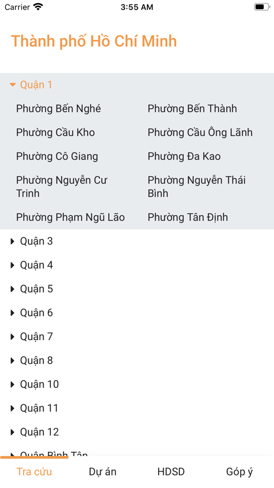 #1. Quy hoạch TP.HCM (iOS) 由: THACH THEN