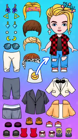 Game screenshot Paper Doll DIY Dress Up apk