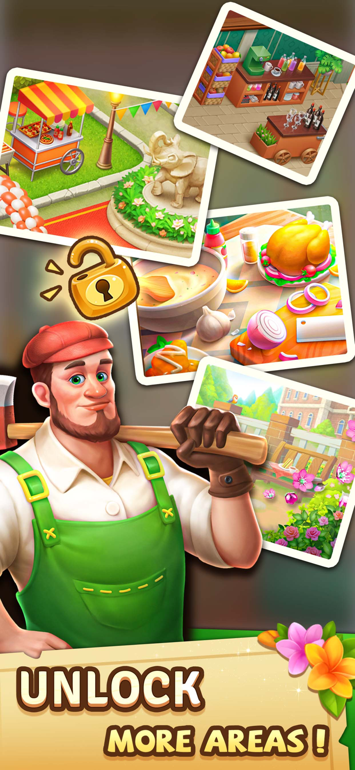 Merge Bistro - Garden games