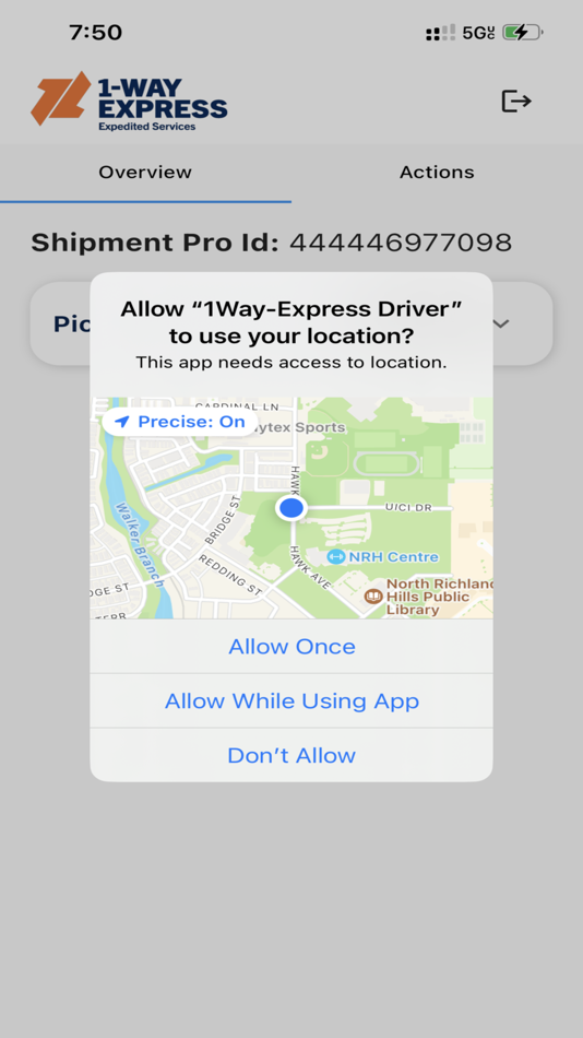 #2. 1-Way Express Driver Tracker (iOS) Podle: Clever Mukori