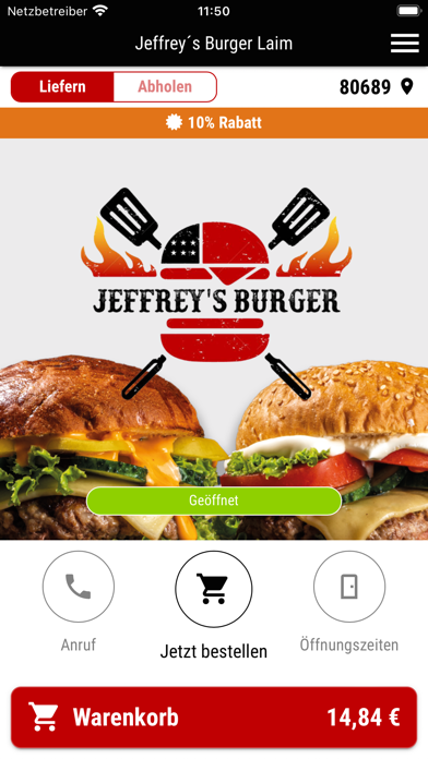 Jeffrey´s Burger Laim Screenshot