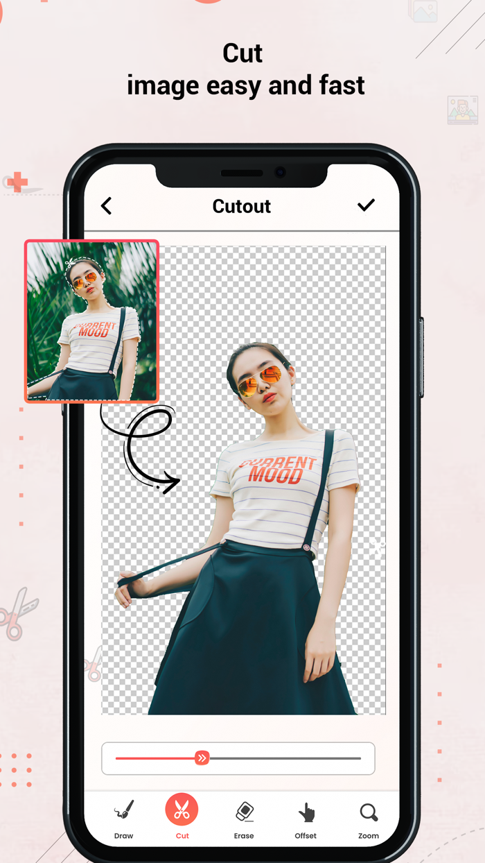 Cut and Paste Photo Remove BG
