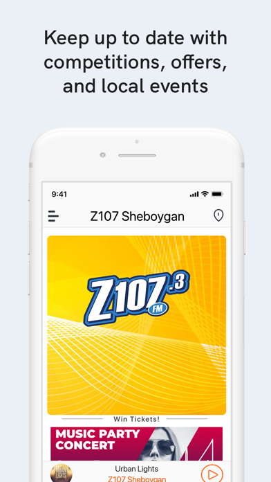 Z107 Sheboygan Screenshot