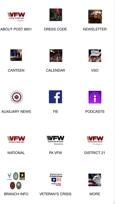 VFW Post 8951 Screenshot