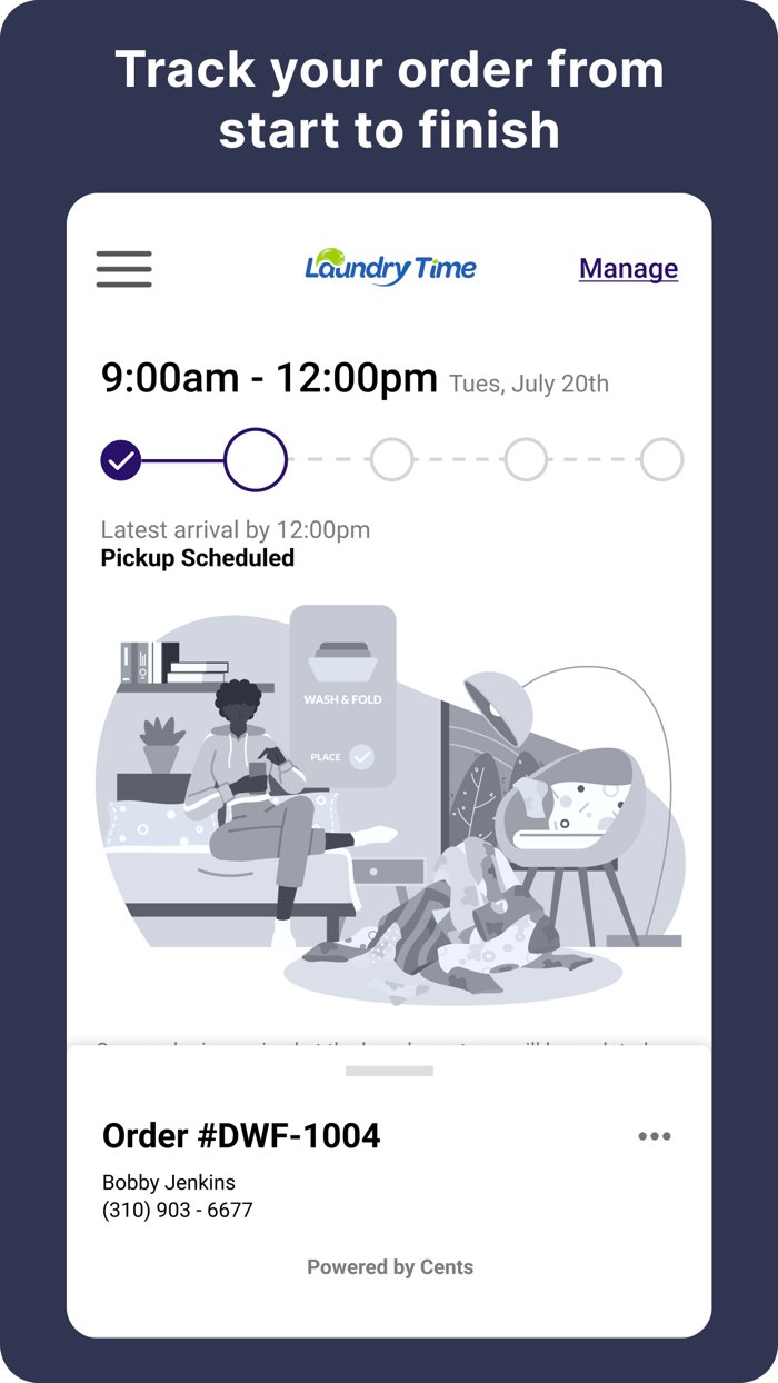 Laundry Time Delivery