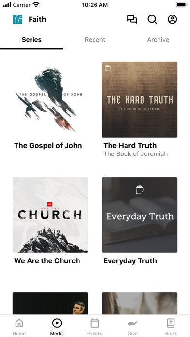 Faith Baptist Fredericksburg Screenshot