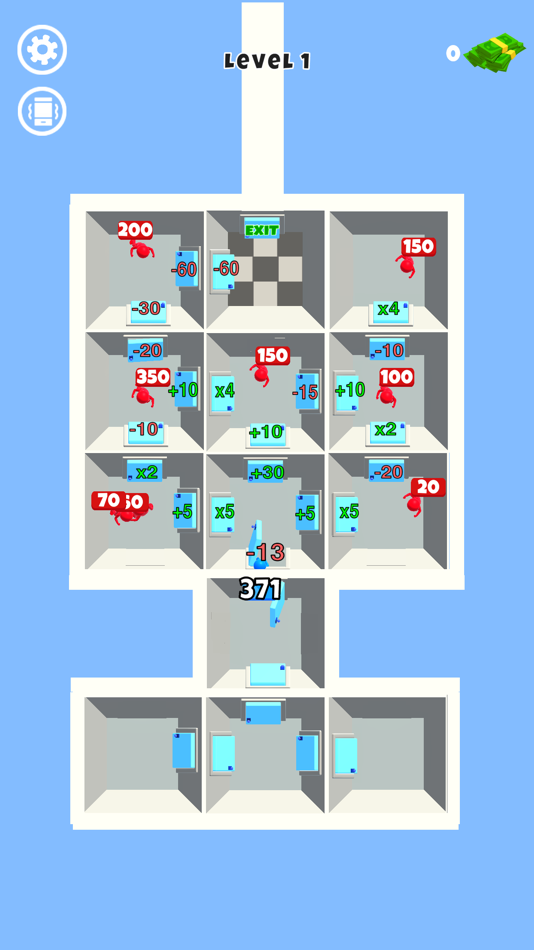 #1. Room Up! (iOS) By: Clocknest Games