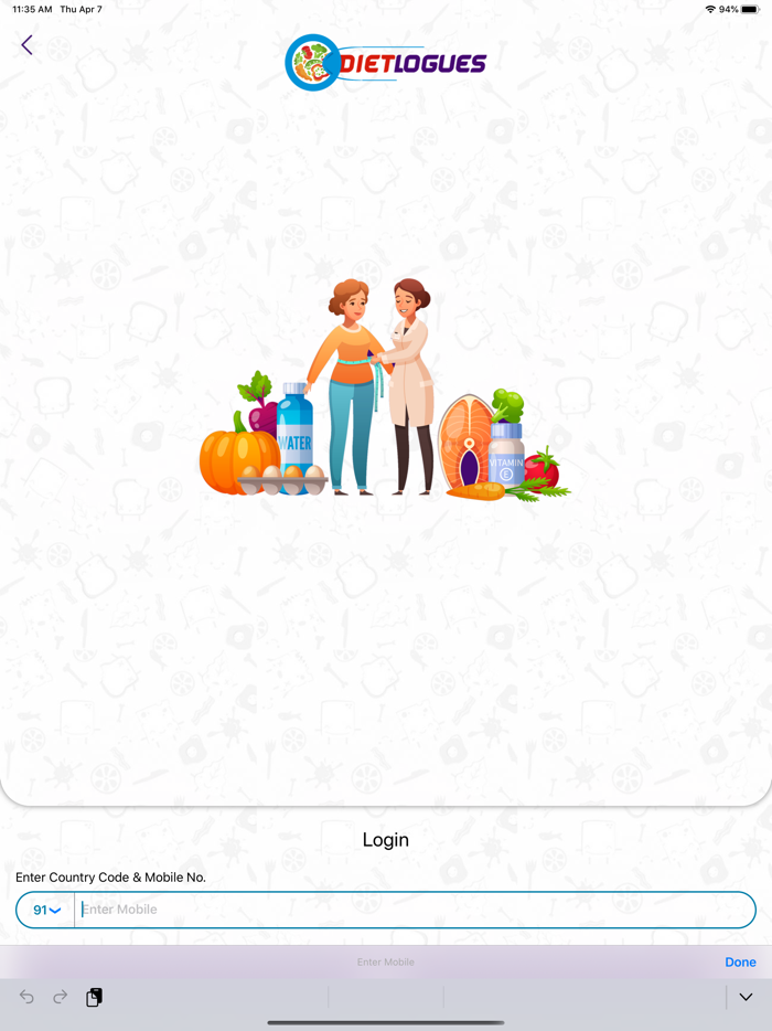 Dietlogues for Patient