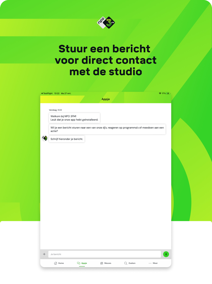 NPO 3FM - We Want More