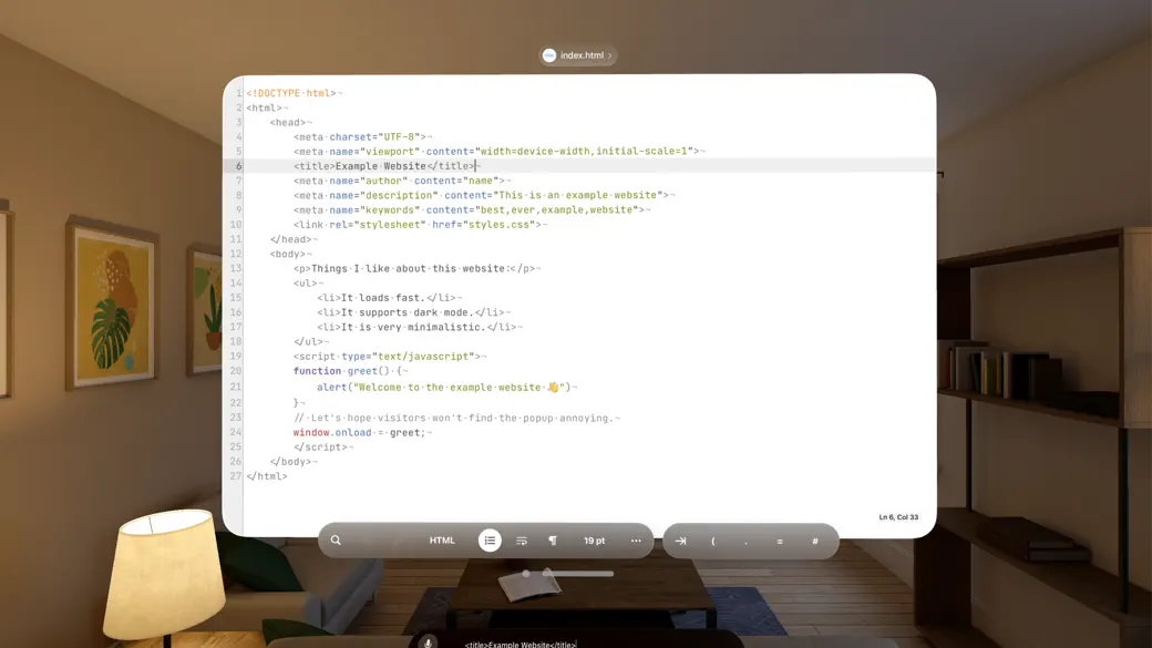 Runestone Text Editor screenshot 2