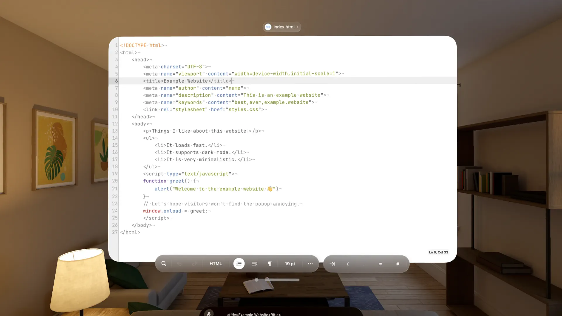 Runestone Text Editor screenshot 2