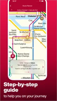 paris metro map and routes iphone screenshot 3