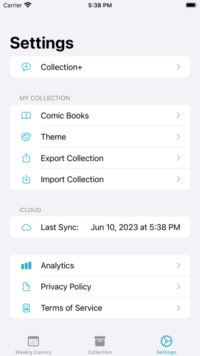 Collect Comics Screenshot