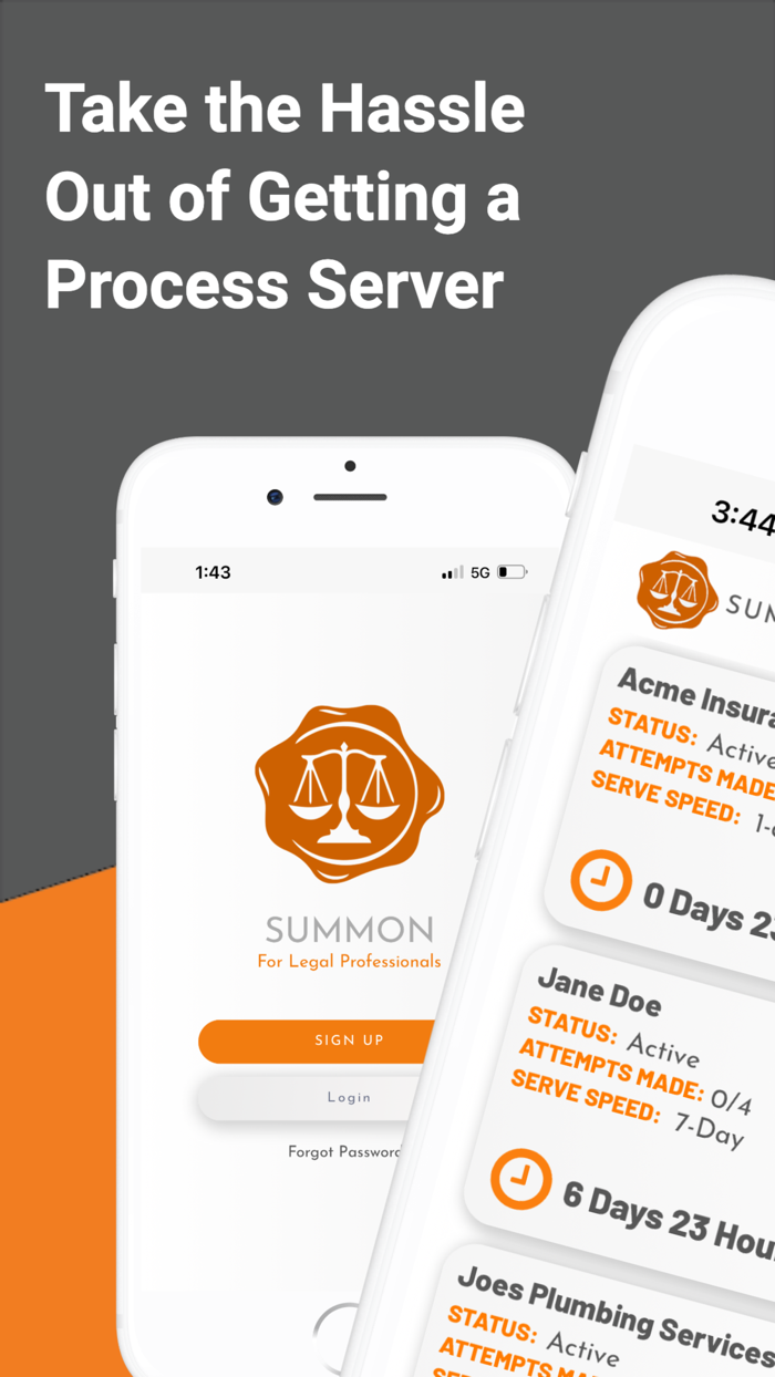 Summon - Get A Process Server