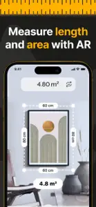 Ruler -  Measuring AR Tool screenshot #1 for iPhone