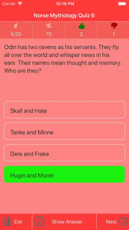 Game screenshot Norse Myths & Gods Trivia hack