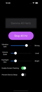 Gamma 40 Hertz screenshot #1 for iPhone