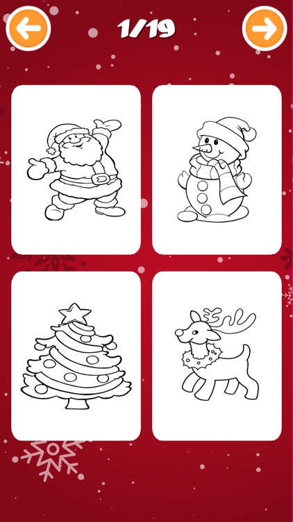 Christmas Coloring Book : Kids screenshot-5