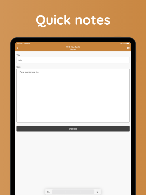 Baseball Schedule Planner iPad screenshot 5 - Sports app