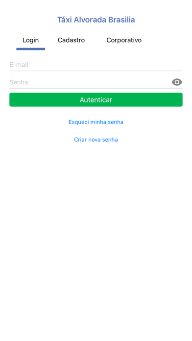 Táxi Alvorada Brasilia Screenshot
