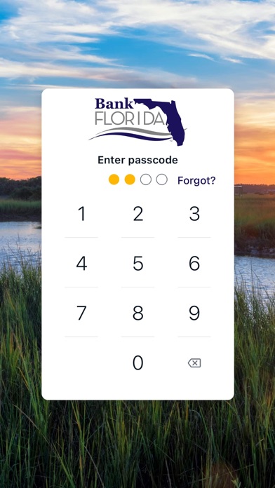 BankFlorida Mobile Screenshot