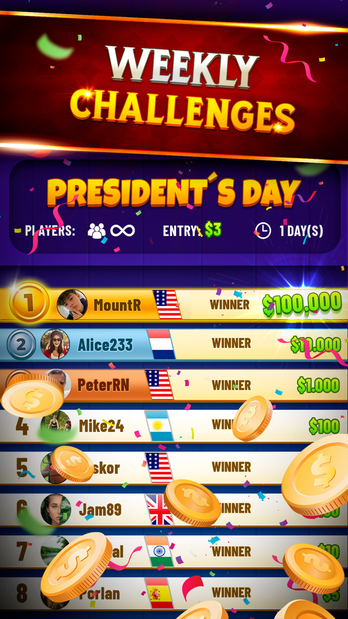 Solitaire Money Win Real Cash