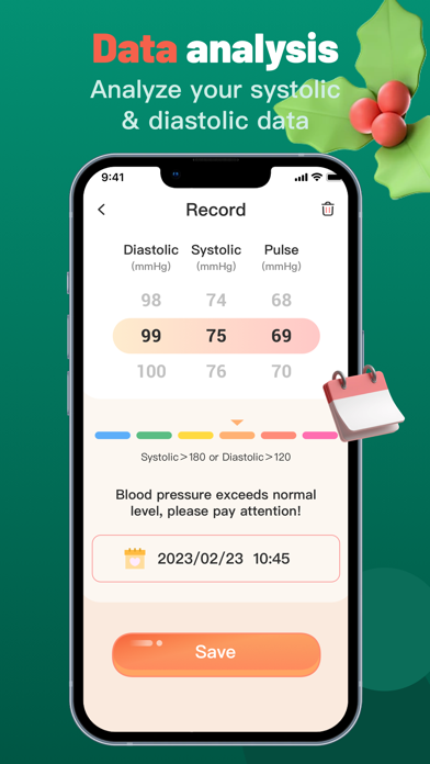 Blood Pressure Level Checker Screenshot