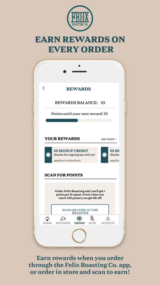 #4. Felix Roasting Co. (iOS) By: Lunchbox Technologies Inc.