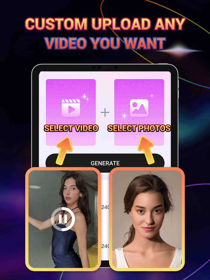 PicPik-AI Face Swap Video App