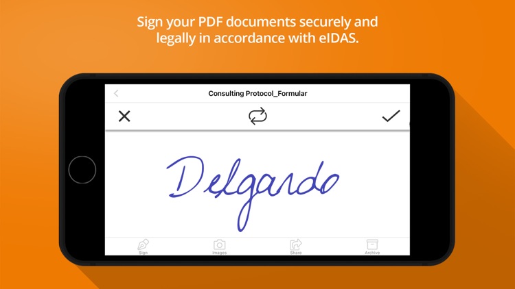 signoSign - Sign PDF documents