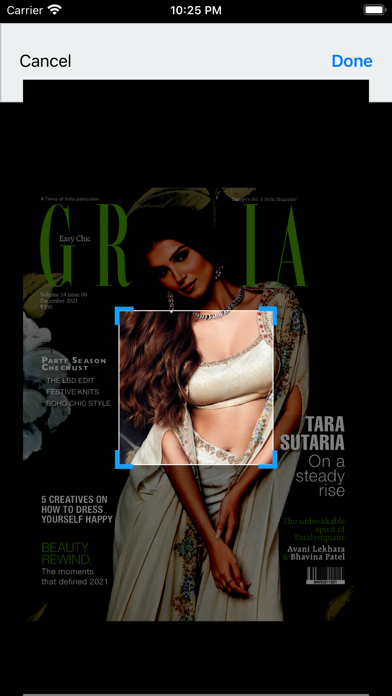 Grazia India Screenshot