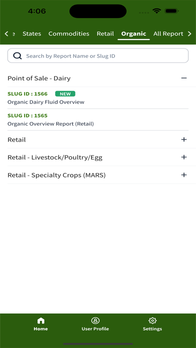 USDA Market News Screenshot