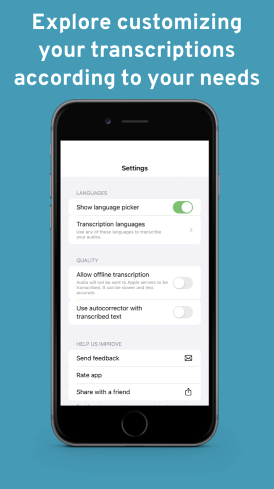 #4. transcriptor and summarizer (iOS) โดย: Luisa Fernanda Castano Jurado