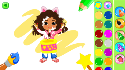 Magic House Doll : Coloring Screenshot