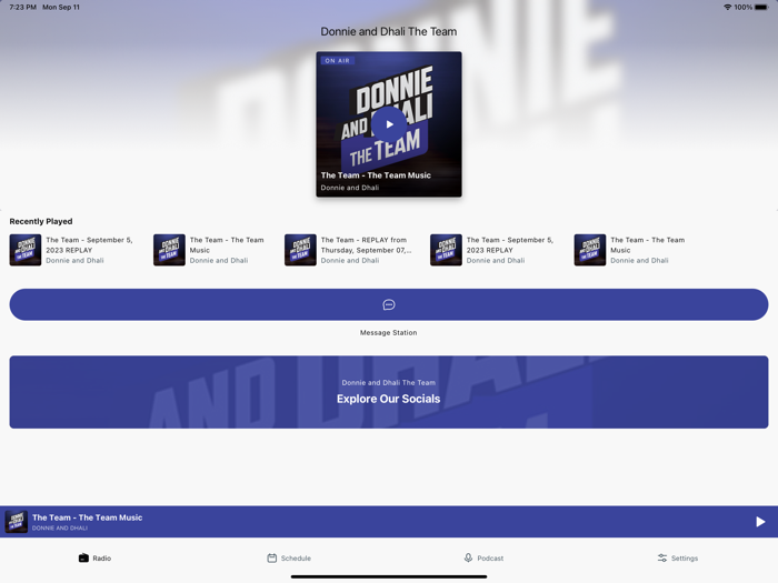 Donnie and Dhali The Team