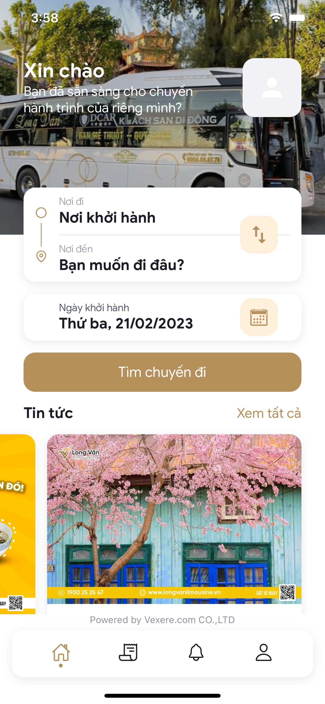 Xe Khách Long Vân Limousine