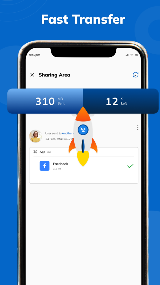 #2. ShareMe - File Share (iOS) 게시자: Rinkesh Patel