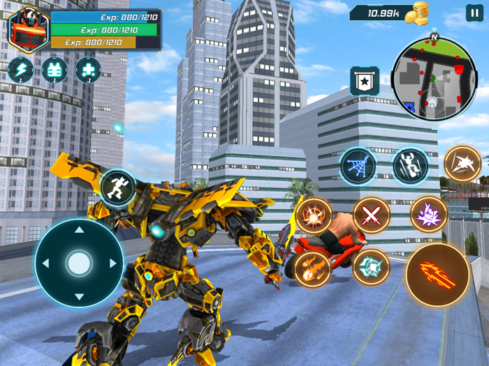 Robot City Car Battle