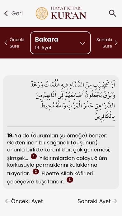 Hayat Kitabı Kur'an Screenshot